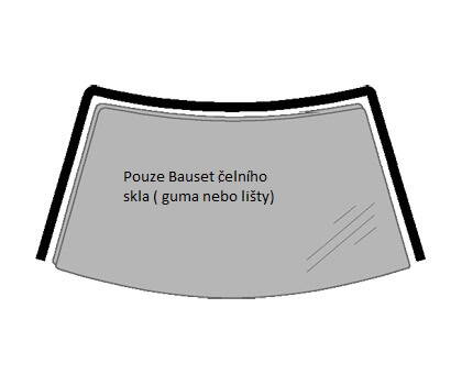 Bauset čel. skla - kompletní 2ks OPEL OMEGA B, r.v. 94-03